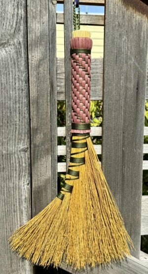 IN PERSON CLASS: May 30th Broom Making 201 - Reed Plaited Turkey Wing Whisk
