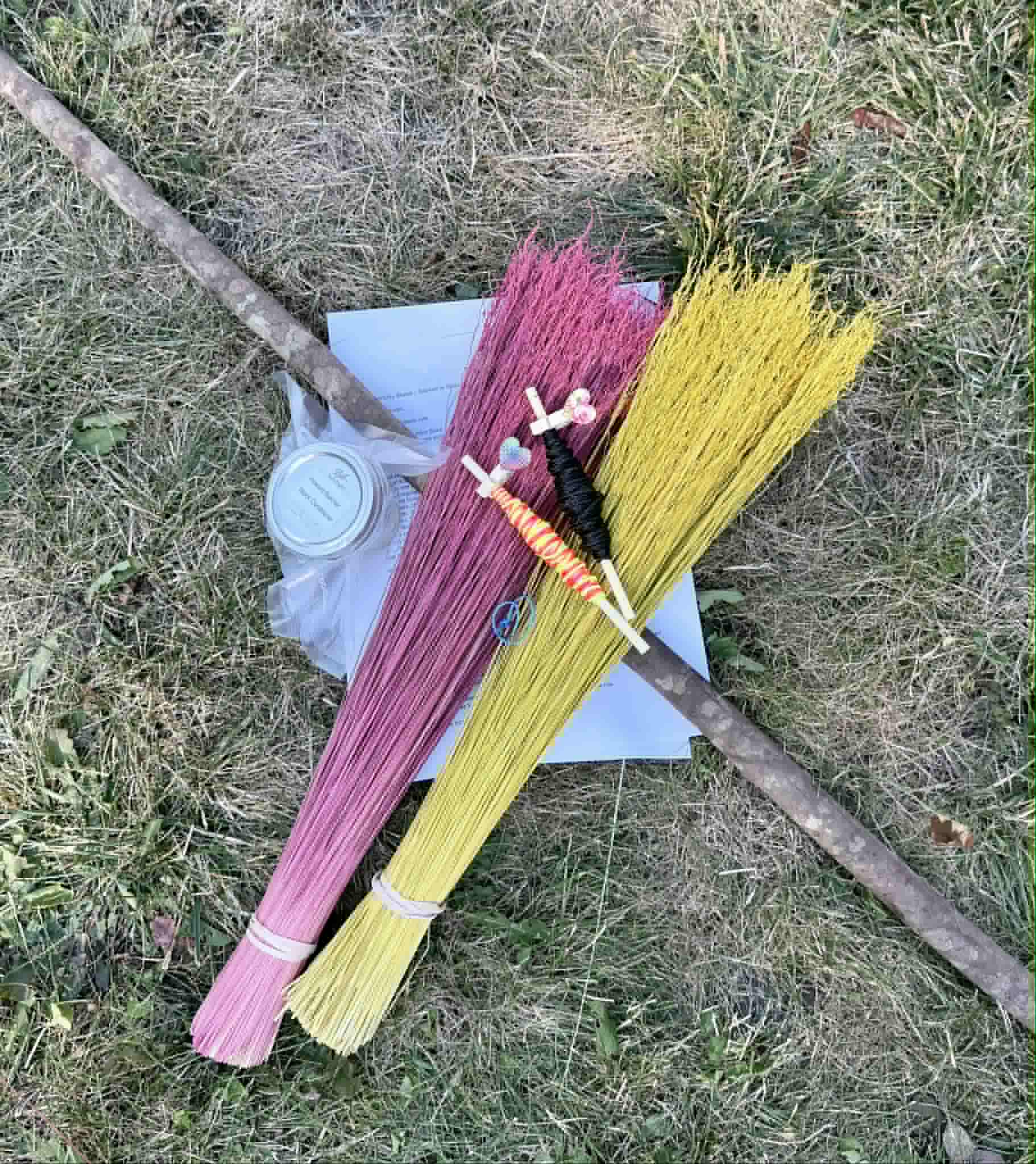 Broom Making 301 - Sugar Baby - Simply Witchy Standard or Dancing/Walking Broom