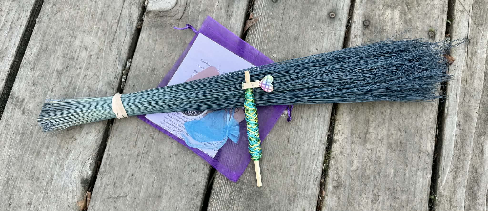 Broom Making 101 - Dolphin - Hawk Tail