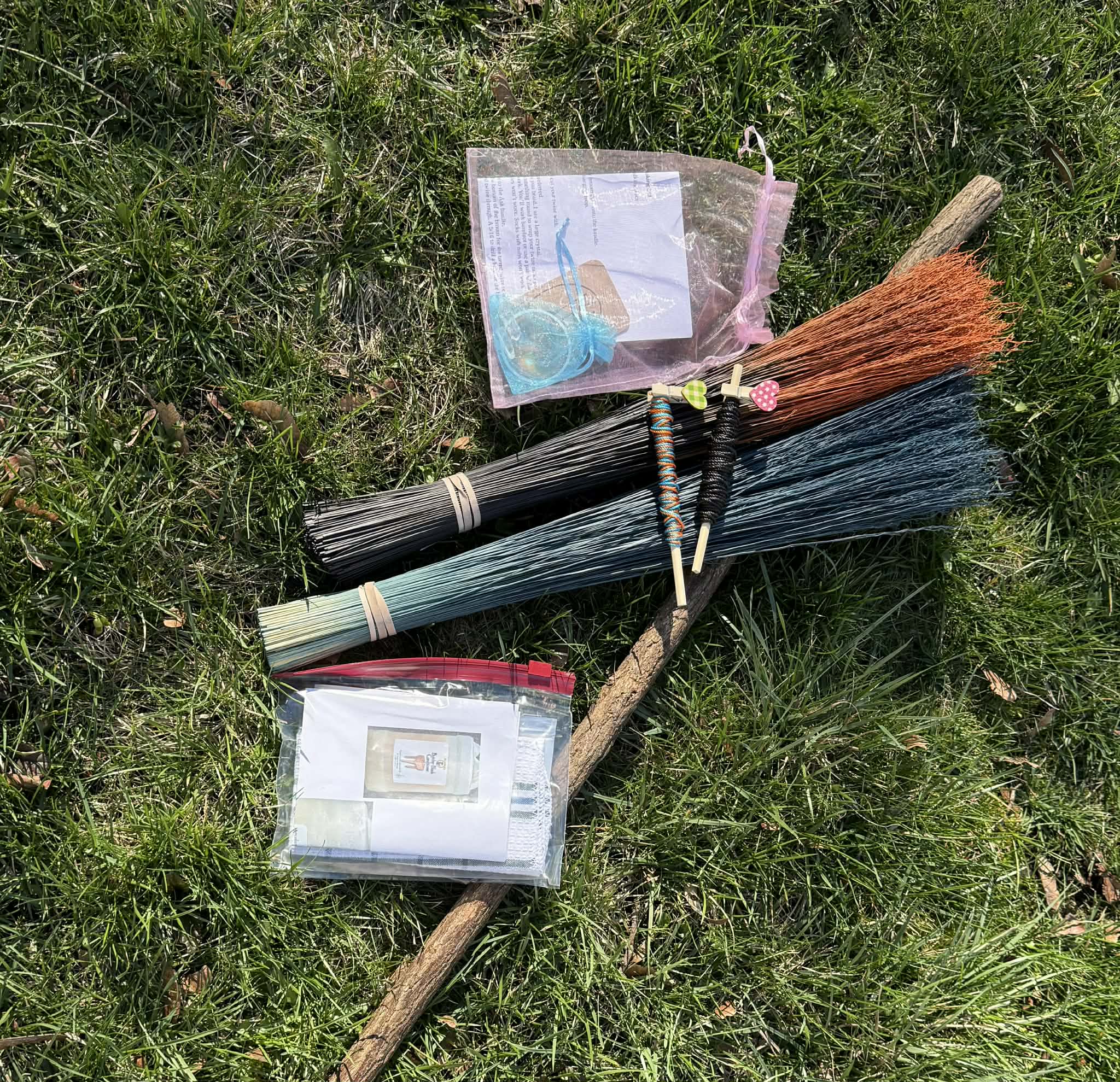 Broom Making 301 - Rainier - Simply Witchy Standard or Dancing/Walking Broom