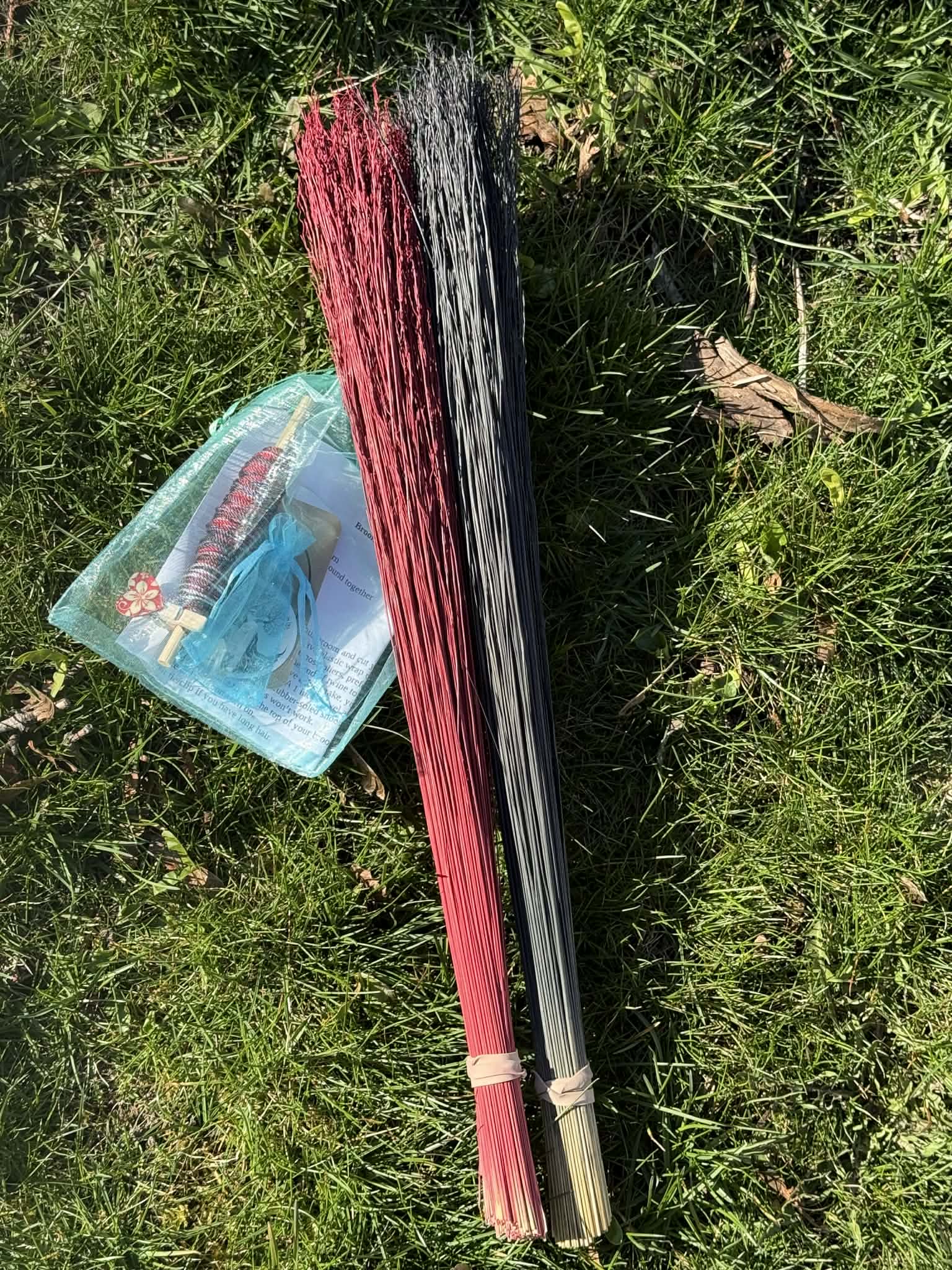 Broom Making 501 - Flamed - Double Broom Whisk