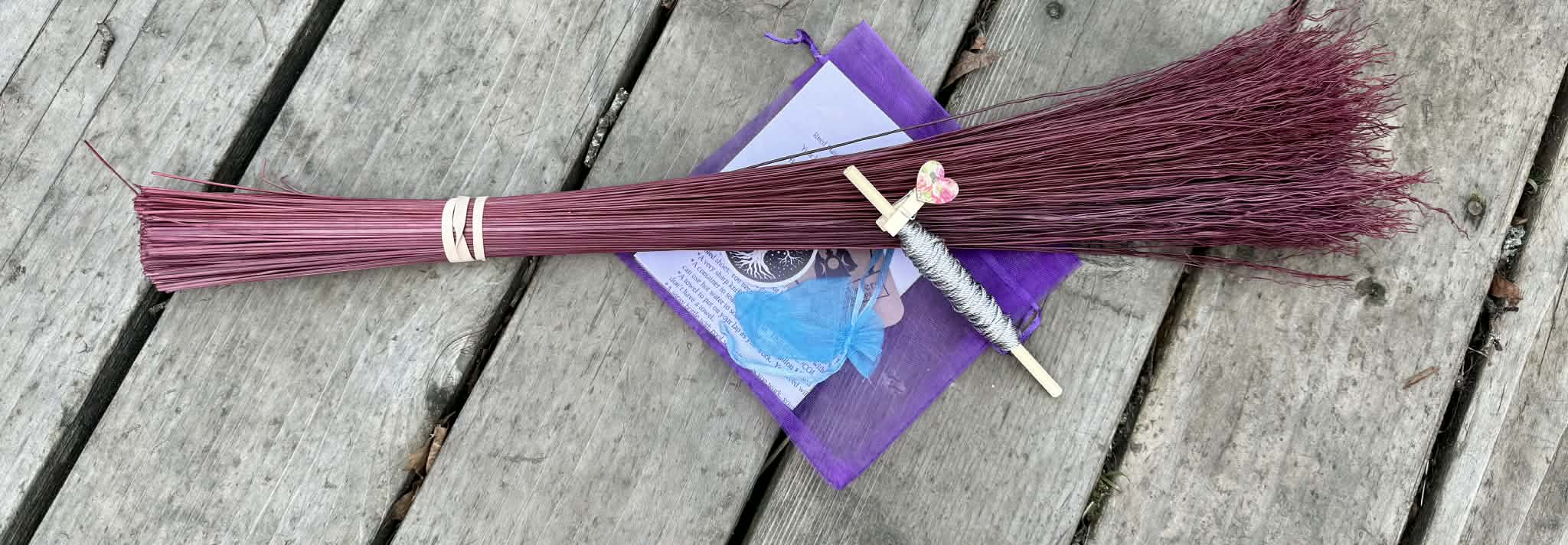Broom Making 101 - Silver Strike - Hawk Tail